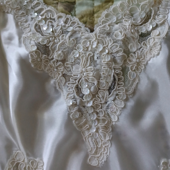 Vintage Victoria's Secret Teddy Bridal Bodysuit, size M - Picture 9 of 16